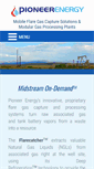 Mobile Screenshot of pioneerenergy.com